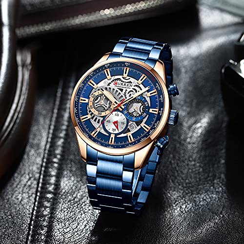Foto 4 pulgar | Venta Internacional - Reloj Fanmis, Vestido Lujoso Con Cronógrafo De Negocios Para Hombre