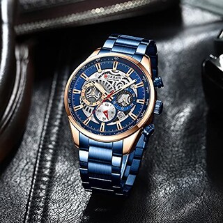 Foto 3 | Venta Internacional - Reloj Fanmis, Vestido Lujoso Con Cronógrafo De Negocios Para Hombre