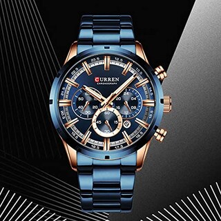 Foto 4 | Venta Internacional - Reloj Matkasur Para Hombre, Para Citas, Deportes, Resistente Al Agua, 30 M A 50 M