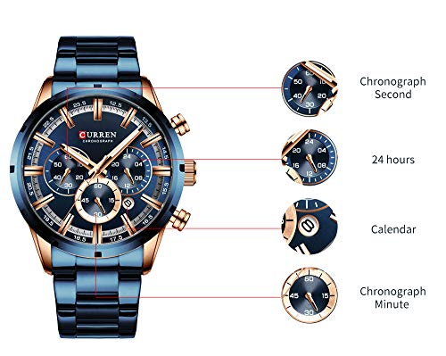 Foto 7 pulgar | Venta Internacional - Reloj Matkasur Para Hombre, Para Citas, Deportes, Resistente Al Agua, 30 M A 50 M
