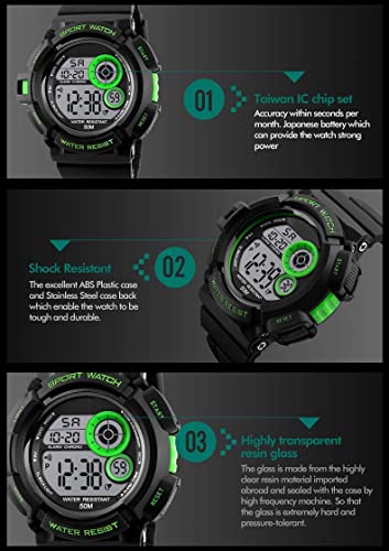 Foto 4 pulgar | Venta Internacional - Reloj Fanmis Military Multifunction Digital Para Hombre De 50 M