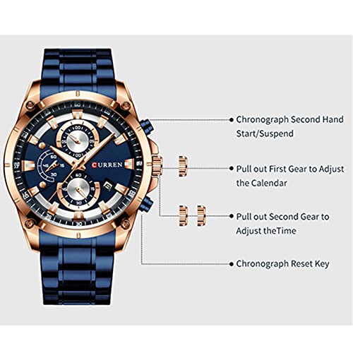 Foto 6 | Venta Internacional - Reloj Matkasur Para Hombre Y Citas Deportivas, Impermeable, Con Caja De Regalo