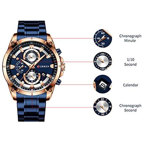 Foto 8 pulgar | Venta Internacional - Reloj Matkasur Para Hombre Y Citas Deportivas, Impermeable, Con Caja De Regalo