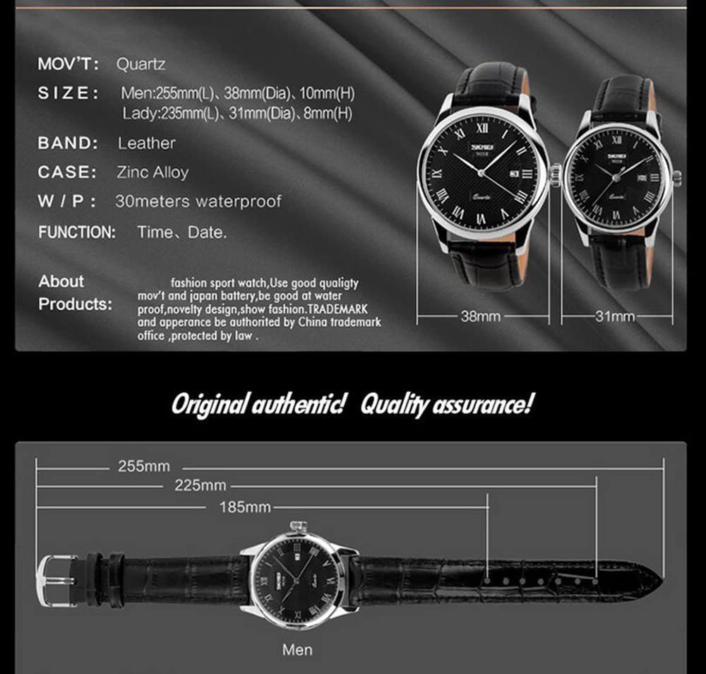 Foto 5 pulgar | Venta Internacional - Reloj Mastop De Cuarzo Con Números Romanos Para Hombre, Casuales, De Negocios