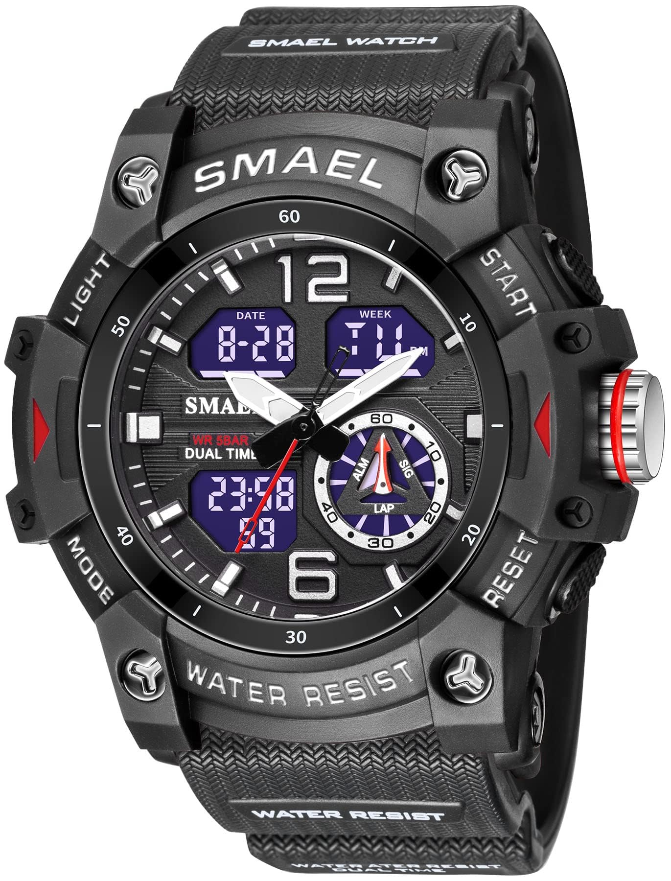 Foto 2 pulgar | Venta Internacional - Reloj Gosasa S-shock Sport Para Hombre Con Cronómetro Y Alarma