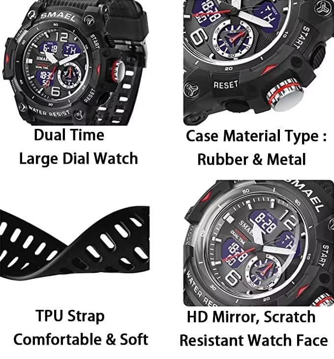 Foto 8 pulgar | Venta Internacional - Reloj Gosasa S-shock Sport Para Hombre Con Cronómetro Y Alarma