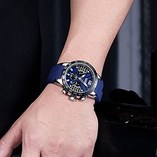 Foto 3 | Venta Internacional - Reloj Megir Sports Chronograph De Cuarzo Impermeable Para Hombre