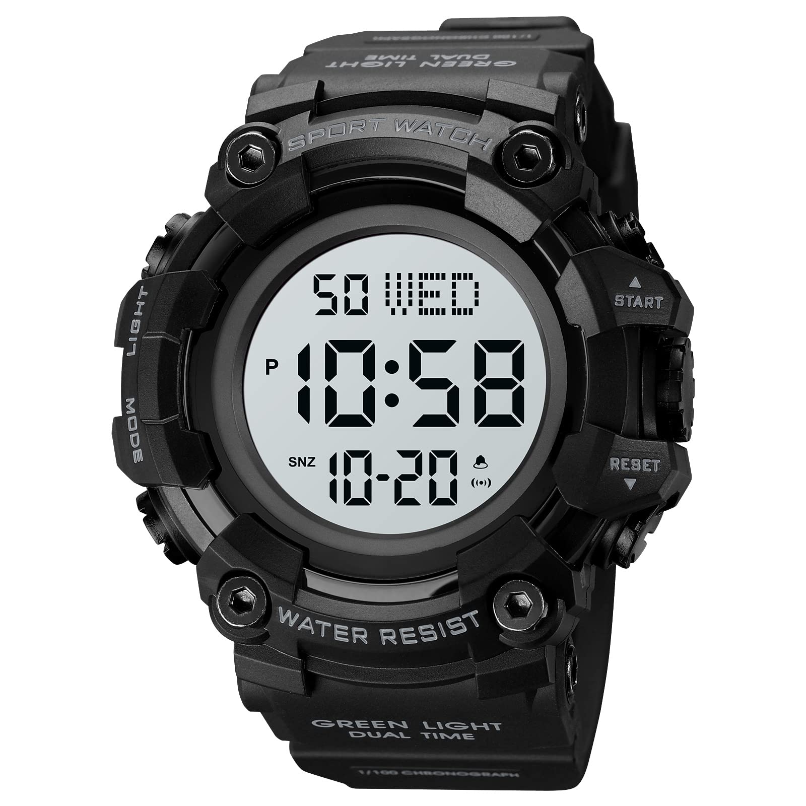 Venta Internacional - Reloj Digital Gosasa S Shock, Reloj Deportivo Led Con Esfera Grande