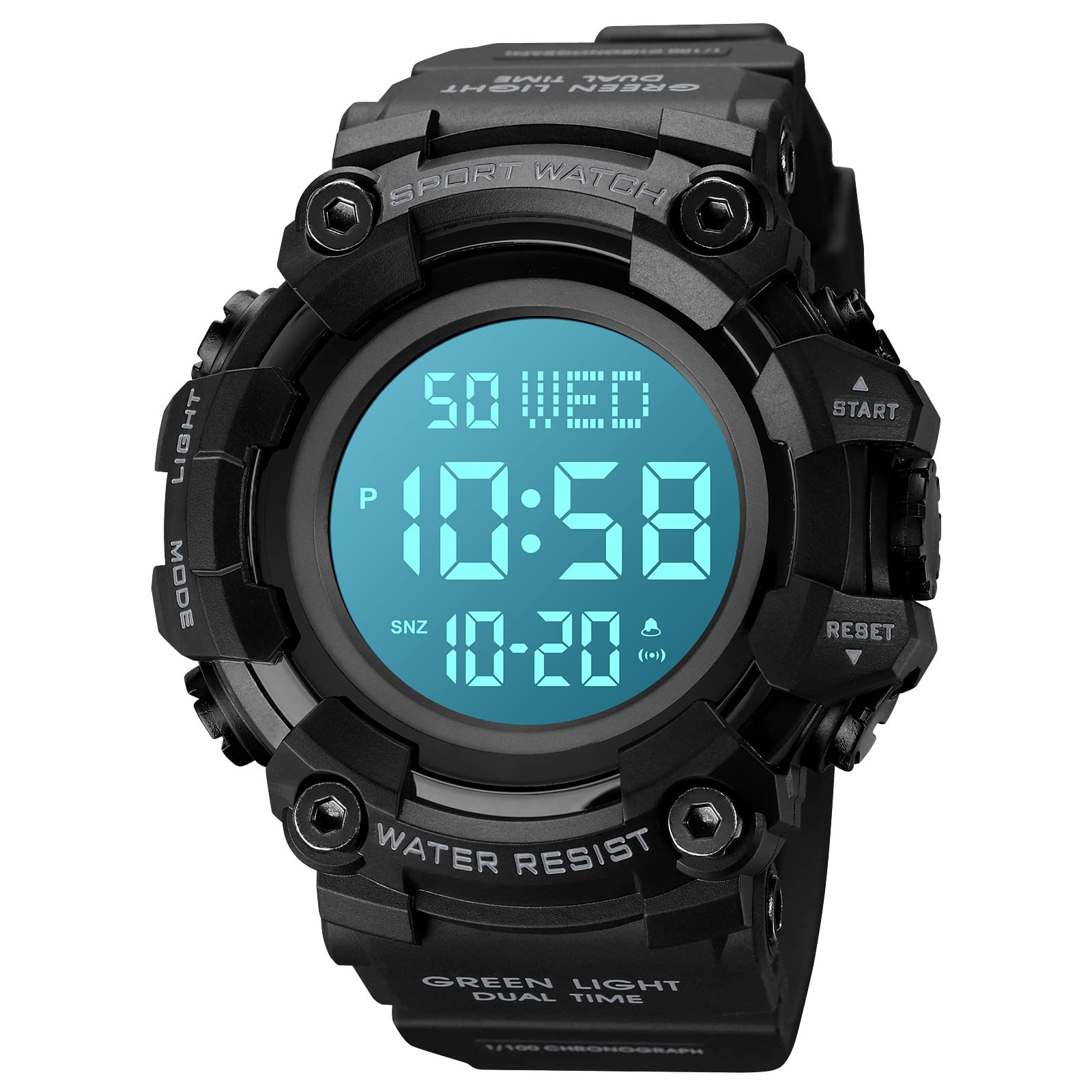 Foto 3 pulgar | Venta Internacional - Reloj Digital Gosasa S Shock, Reloj Deportivo Led Con Esfera Grande