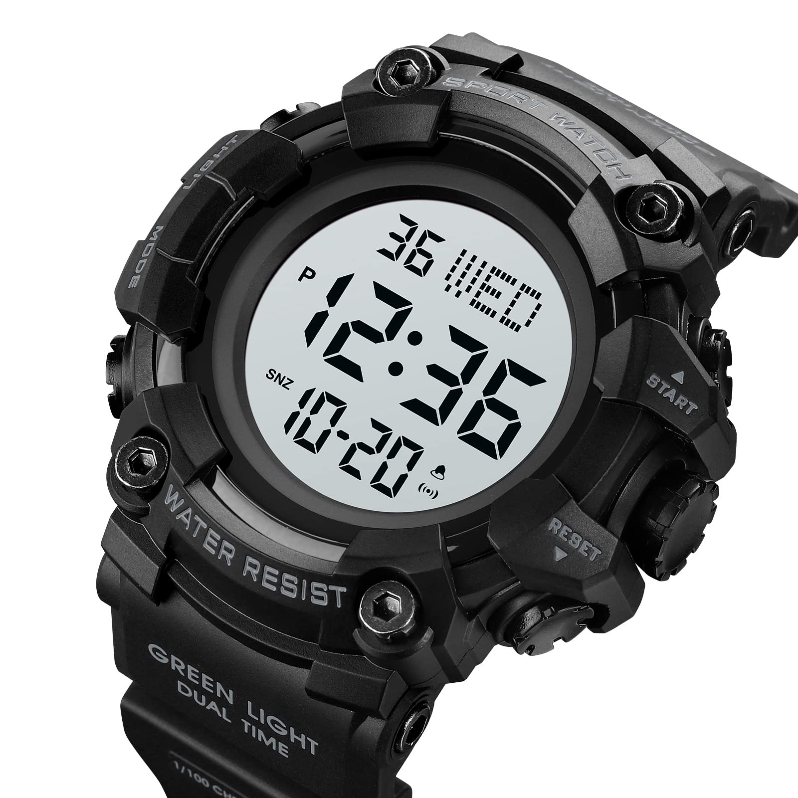 Foto 4 pulgar | Venta Internacional - Reloj Digital Gosasa S Shock, Reloj Deportivo Led Con Esfera Grande