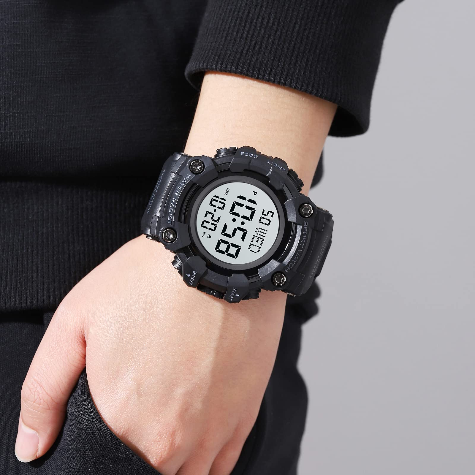 Foto 6 pulgar | Venta Internacional - Reloj Digital Gosasa S Shock, Reloj Deportivo Led Con Esfera Grande