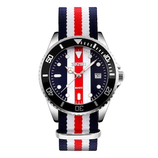 Foto 1 | Venta Internacional - Reloj Skmei Fashion, Correa De Nailon Analógica De Cuarzo Casual Para Negocios