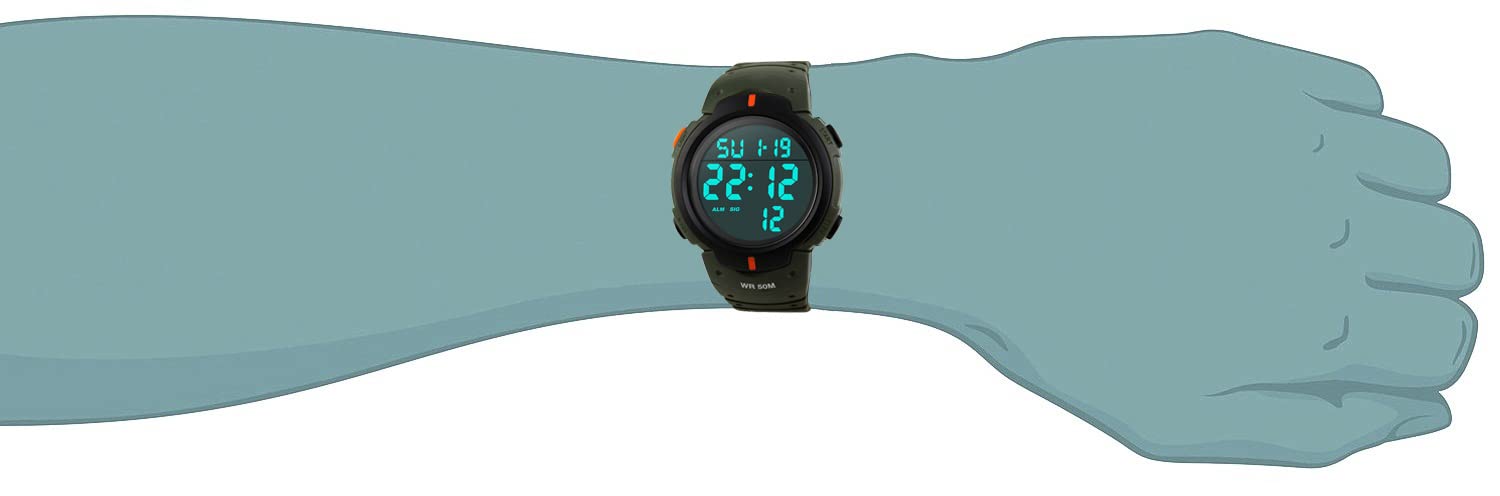 Foto 6 pulgar | Venta Internacional - Reloj Led Deportivo Digital Electrónico Impermeable Tonshen Para Hombre