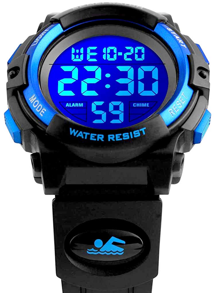 Foto 3 pulgar | Venta Internacional - Reloj Carlien Led Con Cronógrafo Digital, 50 M, Resistente Al Agua, Para Hombre