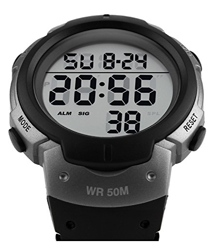 Foto 4 pulgar | Venta Internacional - Reloj Pasoy Digital 50 M Resistente Al Agua Con Luz Led Para Hombres/mujeres