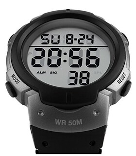 Foto 3 | Venta Internacional - Reloj Pasoy Digital 50 M Resistente Al Agua Con Luz Led Para Hombres/mujeres