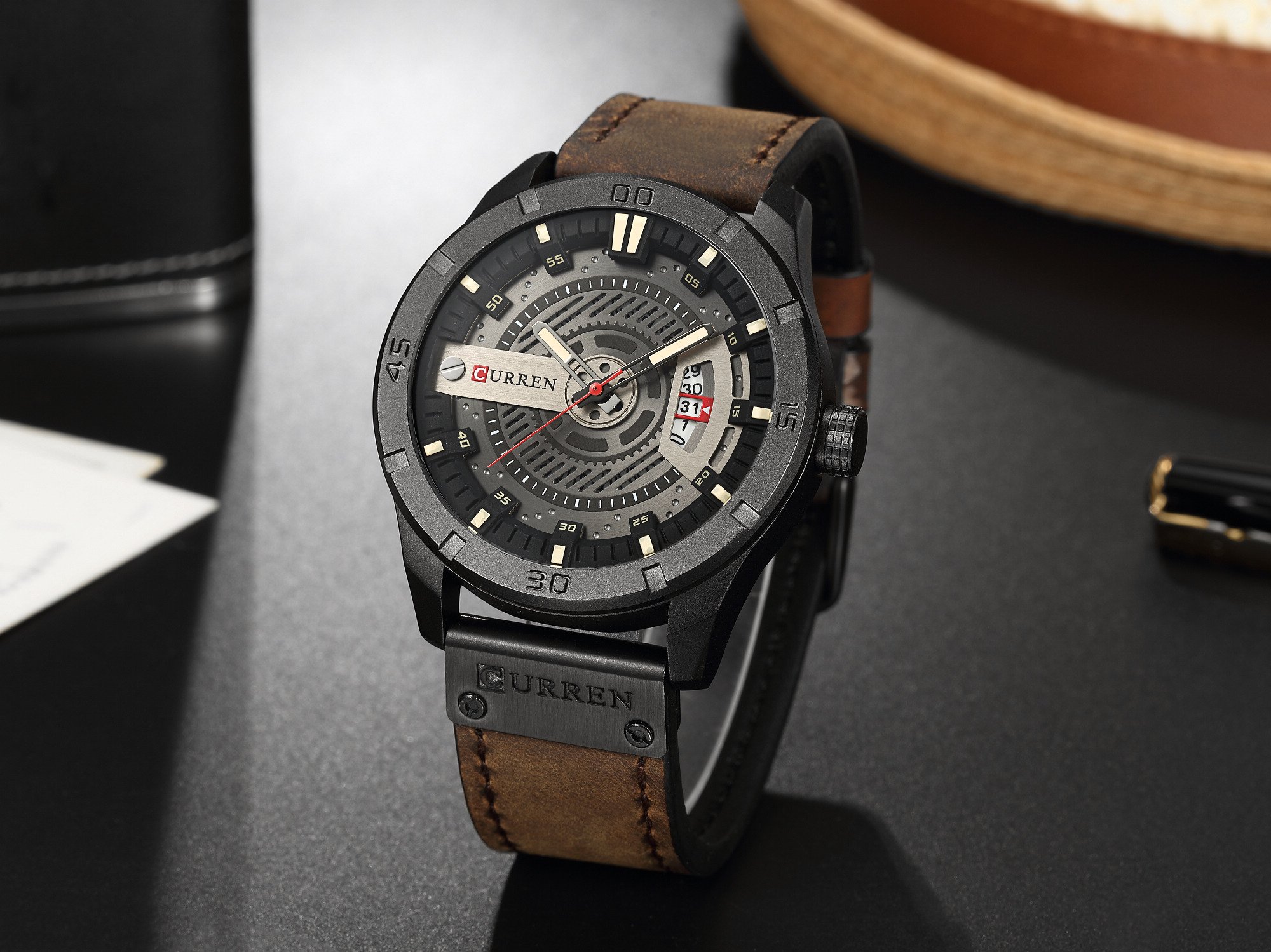 Foto 3 pulgar | Venta Internacional - Reloj Matkasur Business Calendar Luminous Para Hombre