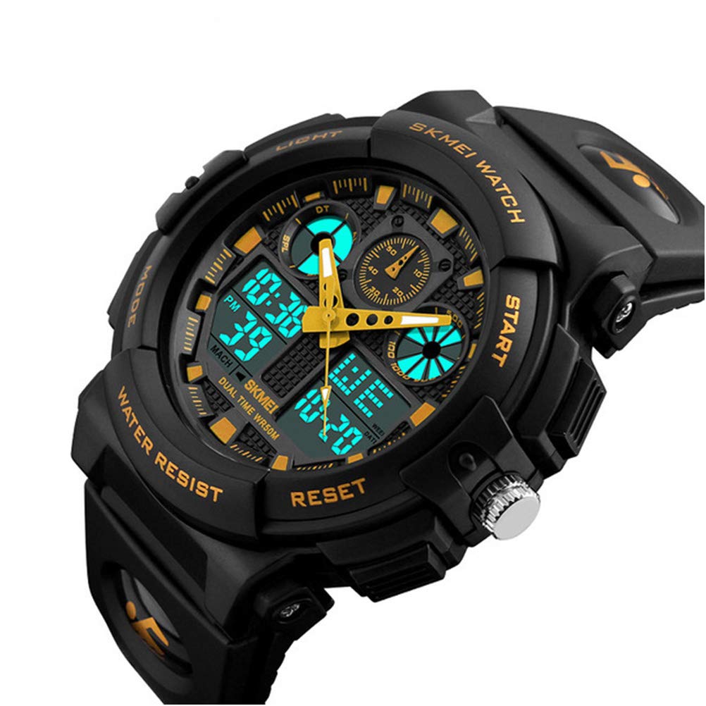 Foto 2 pulgar | Venta Internacional - Reloj Gosasa Shock Para Hombre, Para Deportes Al Aire Libre, Led De Doble Hora, 50 M