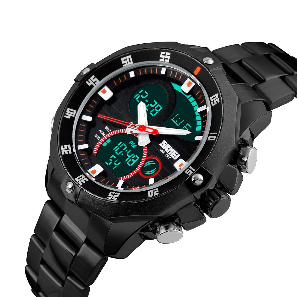 Foto 4 pulgar | Venta Internacional - Reloj Skmei Para Hombre, Impermeable, Militar, Analógico Y Digital