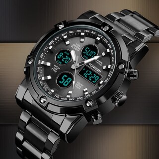 Foto 3 | Venta Internacional - Reloj Deportivo Tonshen Digital Analógico De Cuarzo Led Para Hombre