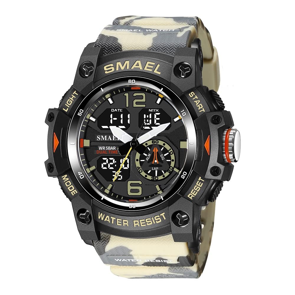 Venta Internacional - Reloj Deportivo Kxaito 8007 Militar LED Impermeable para Hombre