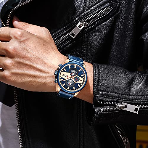 Foto 7 pulgar | Venta Internacional - Reloj Matkasur Deportivo de Cuarzo con Seis Manecillas para Hombre