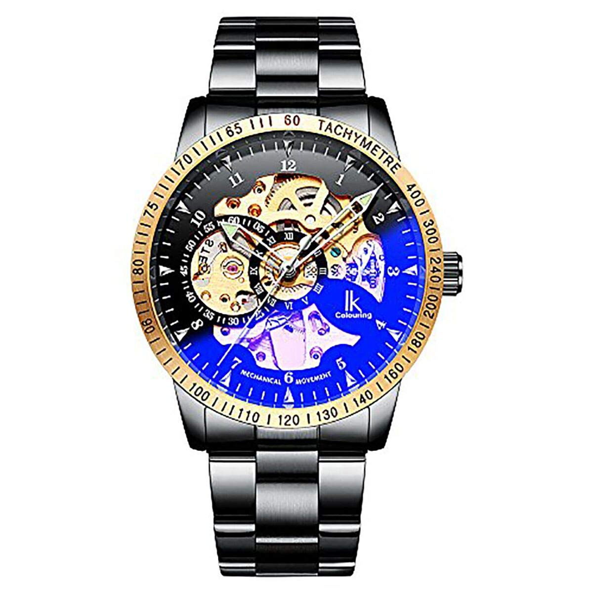 Foto 2 pulgar | Venta Internacional - Reloj De Pulsera Burytony, Vestido Casual, Negro, Acero, Tono Dorado