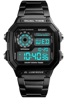 Foto 1 | Venta Internacional - Reloj Pasoy, Alarma Digital Multifunción Con 2 Tiempos, Para Hombre