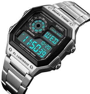 Foto 2 | Venta Internacional - Reloj De Pulsera Fanmis De Cuarzo Digital De Lujo Resistente Al Agua Para Hombre