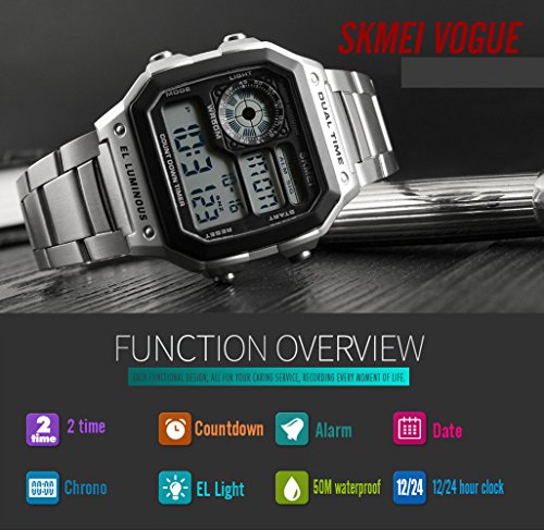 Foto 4 pulgar | Venta Internacional - Reloj De Pulsera Fanmis De Cuarzo Digital De Lujo Resistente Al Agua Para Hombre