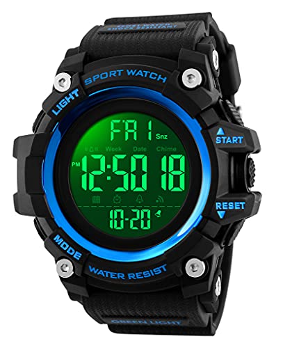 Foto 1 | Venta Internacional - Reloj Deportivo Gosasa Con Cuenta Regresiva Y Cronómetro Para Hombre, 5 Atm Water Re