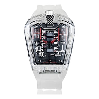 Foto 1 | Venta Internacional - Reloj Genérico De Cuarzo De Silicona Transparente Para Hombre