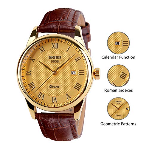 Foto 3 pulgar | Venta Internacional - Reloj Analógico De Cuarzo Cakcity Para Hombre, De Negocios, Resistente Al Agua
