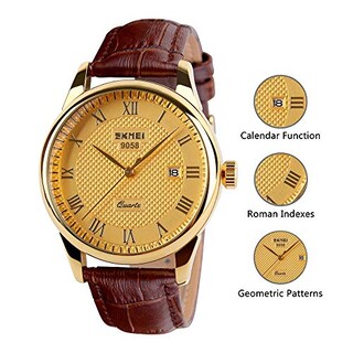 Foto 2 | Venta Internacional - Reloj Analógico De Cuarzo Cakcity Para Hombre, De Negocios, Resistente Al Agua