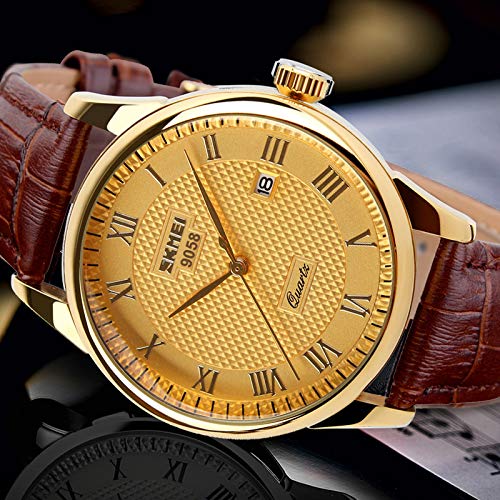 Foto 4 pulgar | Venta Internacional - Reloj Analógico De Cuarzo Cakcity Para Hombre, De Negocios, Resistente Al Agua