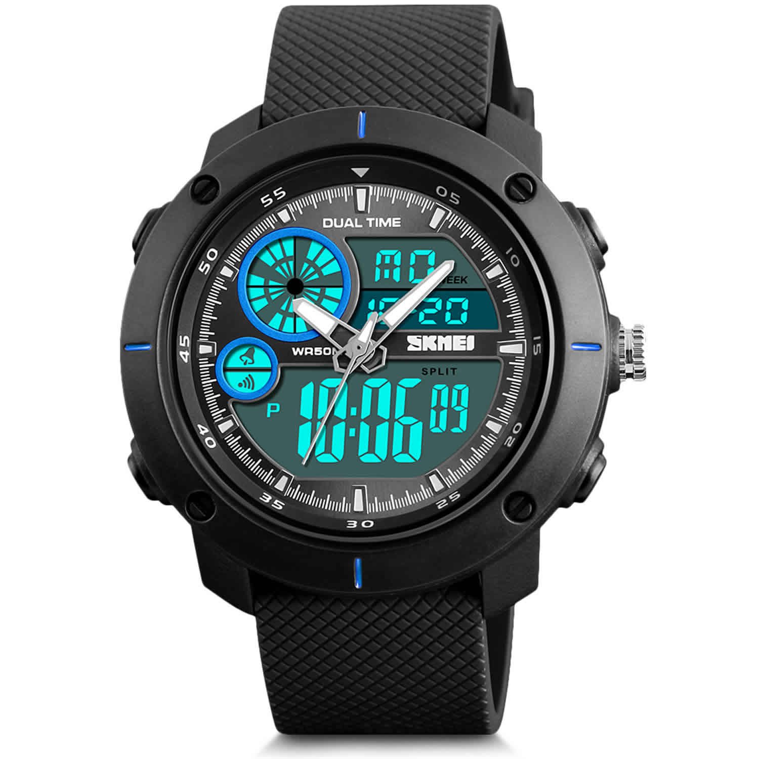 Foto 2 pulgar | Venta Internacional - Reloj Deportivo Analógico Jlox Military Wrist Dual Dial para Hombre