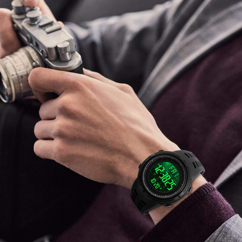 Foto 5 | Venta Internacional - Reloj Deportivo Fanmis Para Hombre, Digital, Led, Militar, 50 M, Resistente Al Agua