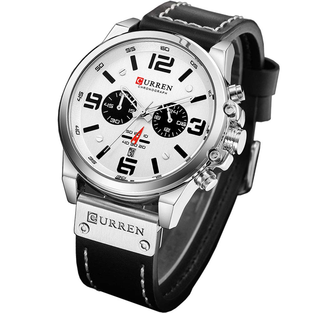 Venta Internacional - Reloj De Pulsera Caowtan Military Para Hombre Con Correa De Piel