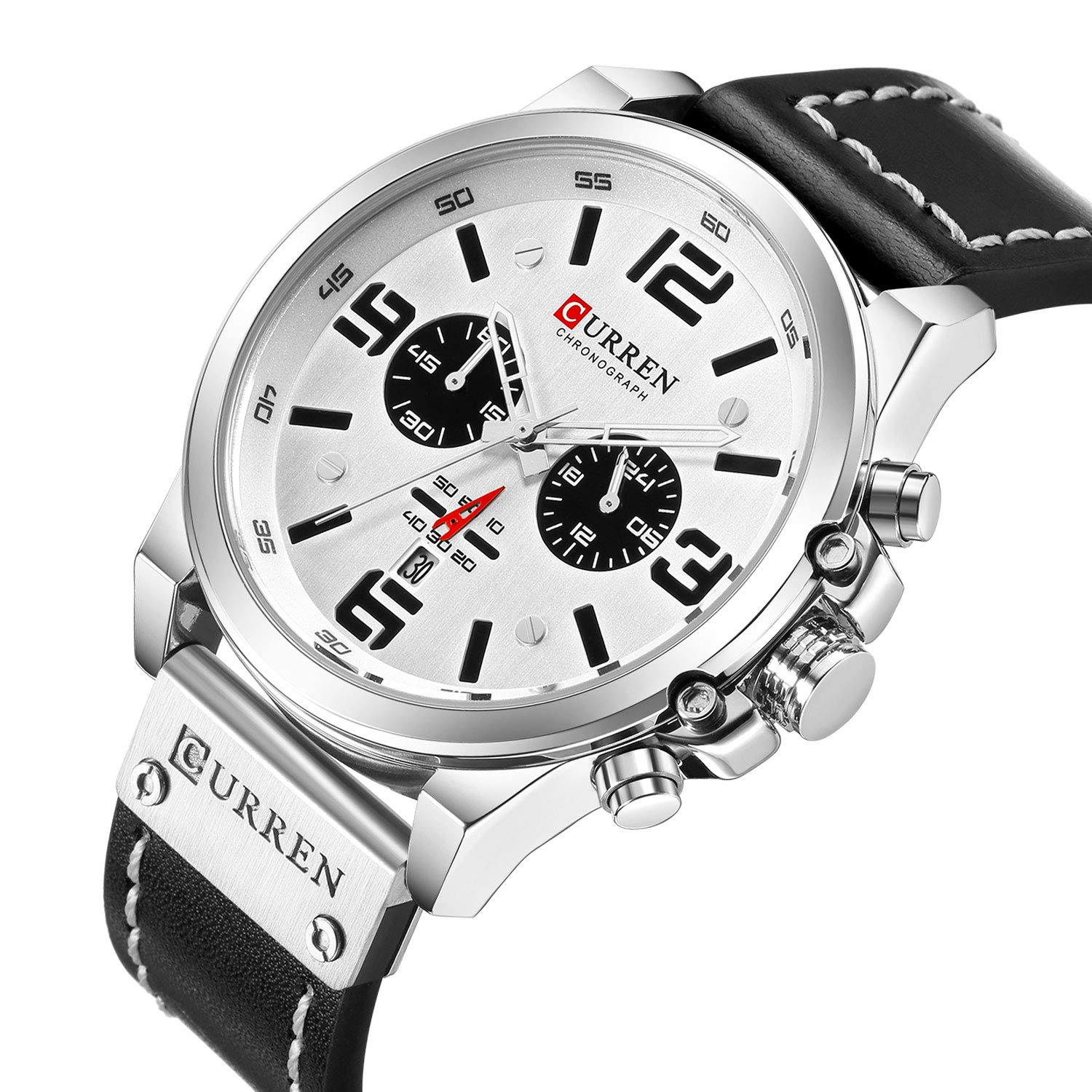 Foto 3 pulgar | Venta Internacional - Reloj De Pulsera Caowtan Military Para Hombre Con Correa De Piel