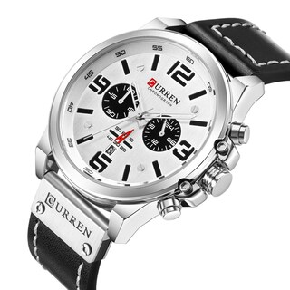 Foto 2 | Venta Internacional - Reloj De Pulsera Caowtan Military Para Hombre Con Correa De Piel