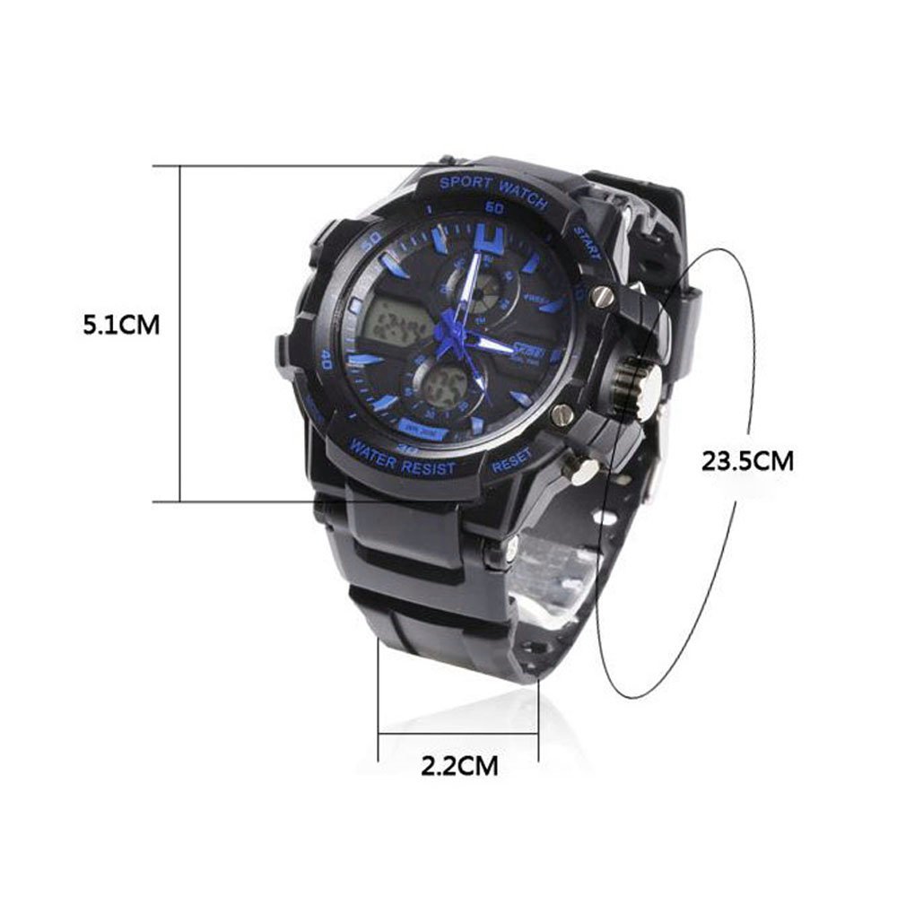 Foto 3 | Venta Internacional - Reloj Skmei Fashion Con Luz Led, Calendario Impermeable Para Hombre