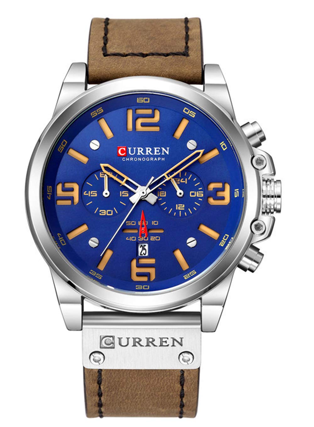 Venta Internacional - Reloj Mastop Con Correa De Piel De Lujo Para Hombre, Funda De 45 Mm