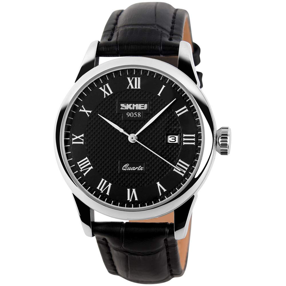 Foto 8 pulgar | Venta Internacional - Reloj Lymfch De Cuero De Cuarzo Impermeable Militar Para Hombre
