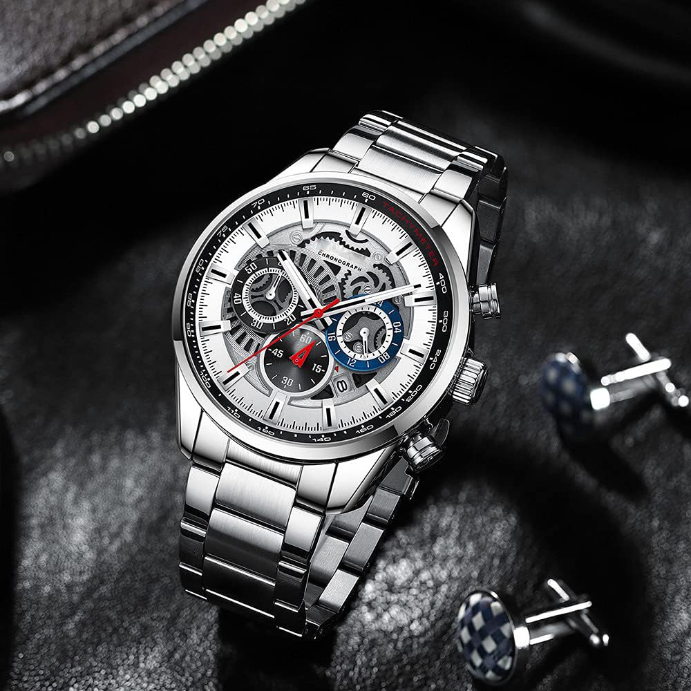 Foto 4 pulgar | Venta Internacional - Reloj Fanmis Con Cronógrafo De Negocios De Lujo Para Hombre, Vestido Con Diseño De Agua