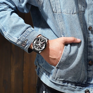 Foto 4 | Venta Internacional - Reloj Caowtan Fashion Military Para Hombre Con Correa De Piel Analógica