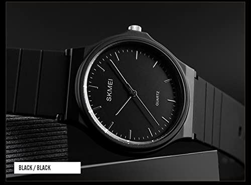 Foto 5 pulgar | Venta Internacional - Reloj Analógico Youwen De Diseño Simple Con Correa De Resina Azul