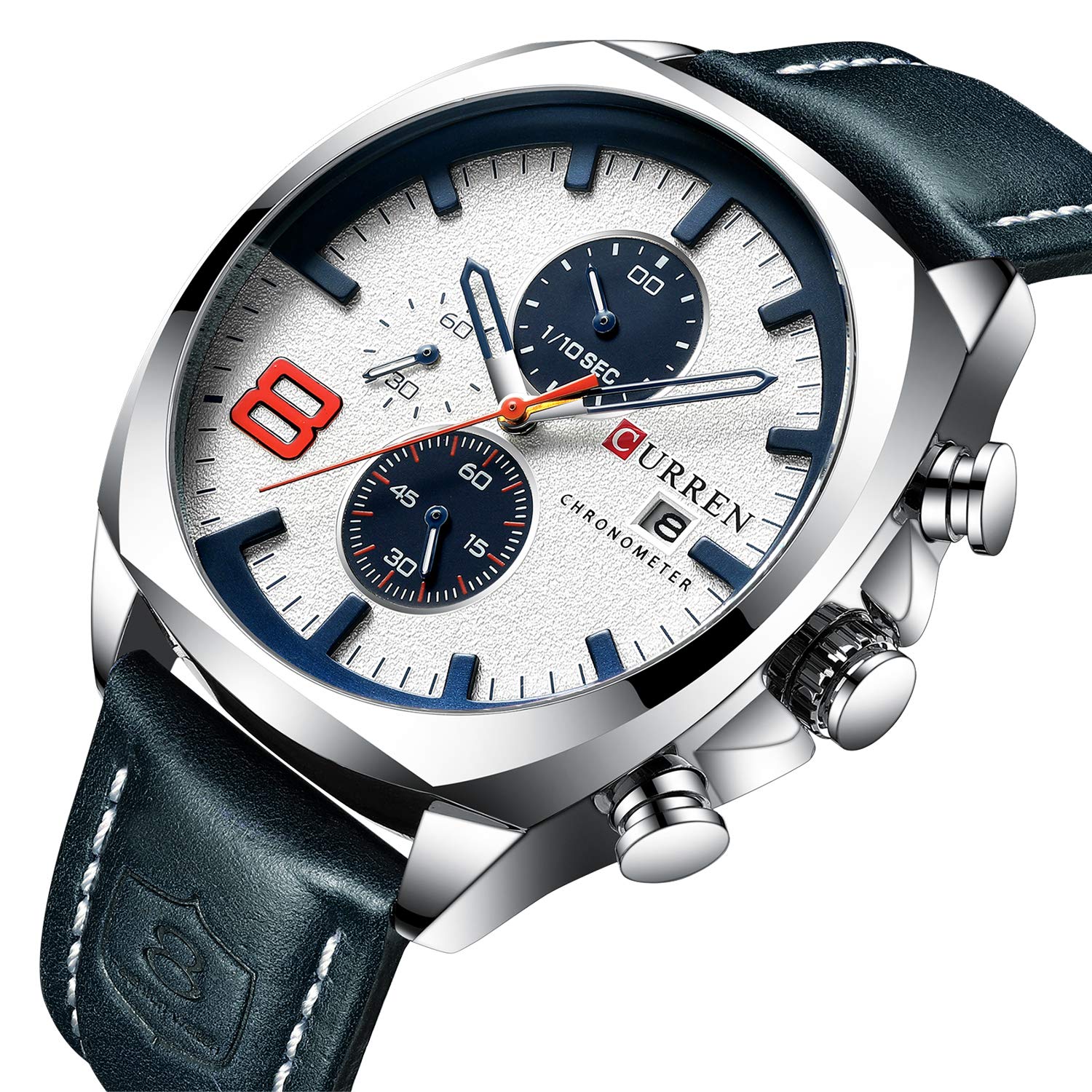 Foto 2 | Venta Internacional - Reloj Timewheel Fashion Blue Chronograph Para Hombre