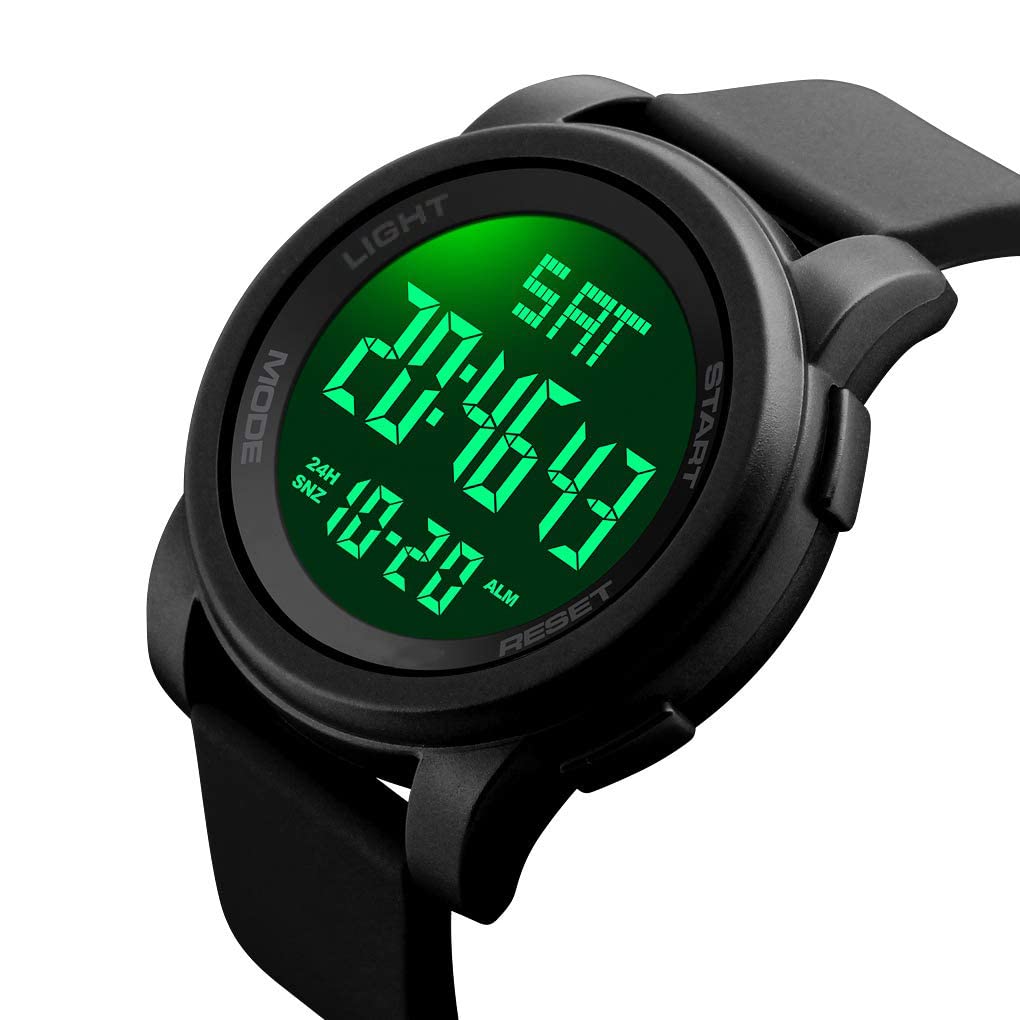 Foto 3 pulgar | Venta Internacional - Reloj Digital Shocknshop Simple Sport Led Negro De Silicona