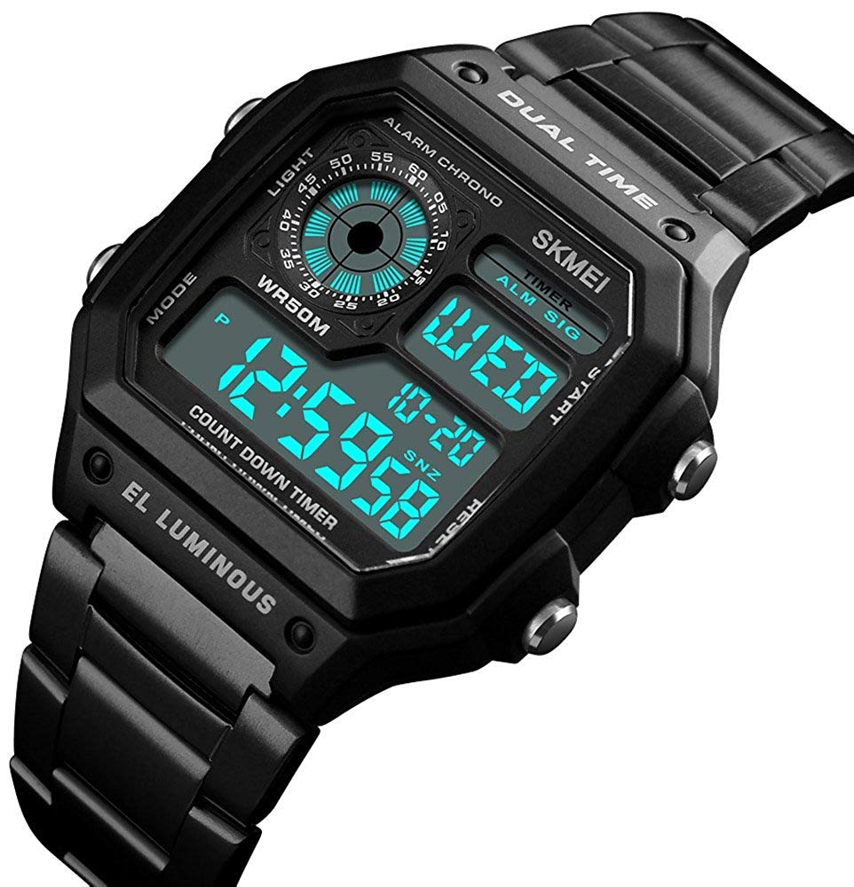 Foto 2 | Venta Internacional - Reloj De Pulsera Fanmis De Cuarzo Digital De Lujo Resistente Al Agua Para Hombre
