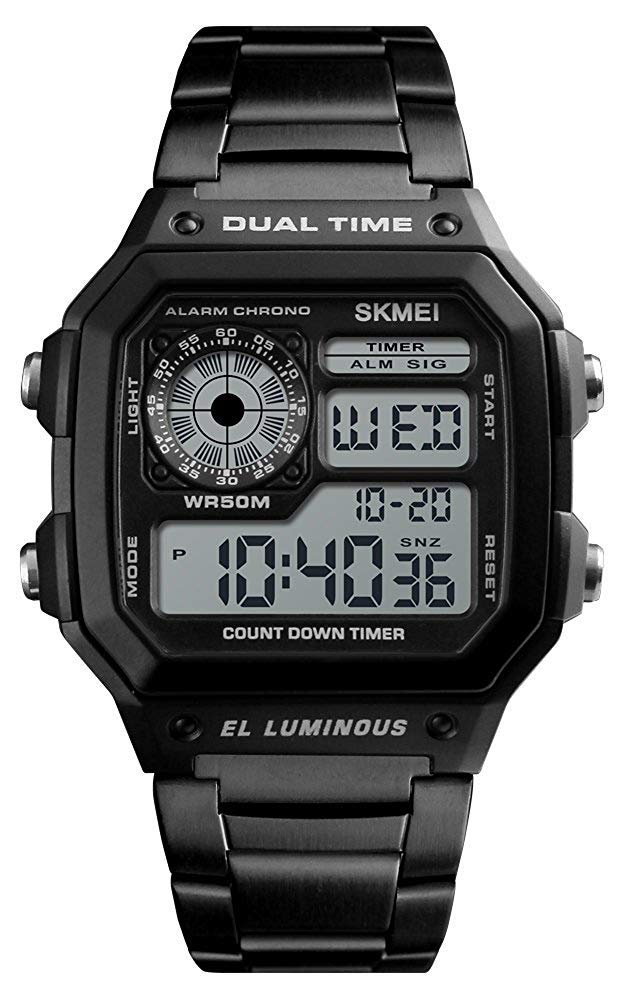 Foto 4 pulgar | Venta Internacional - Reloj De Pulsera Fanmis De Cuarzo Digital De Lujo Resistente Al Agua Para Hombre